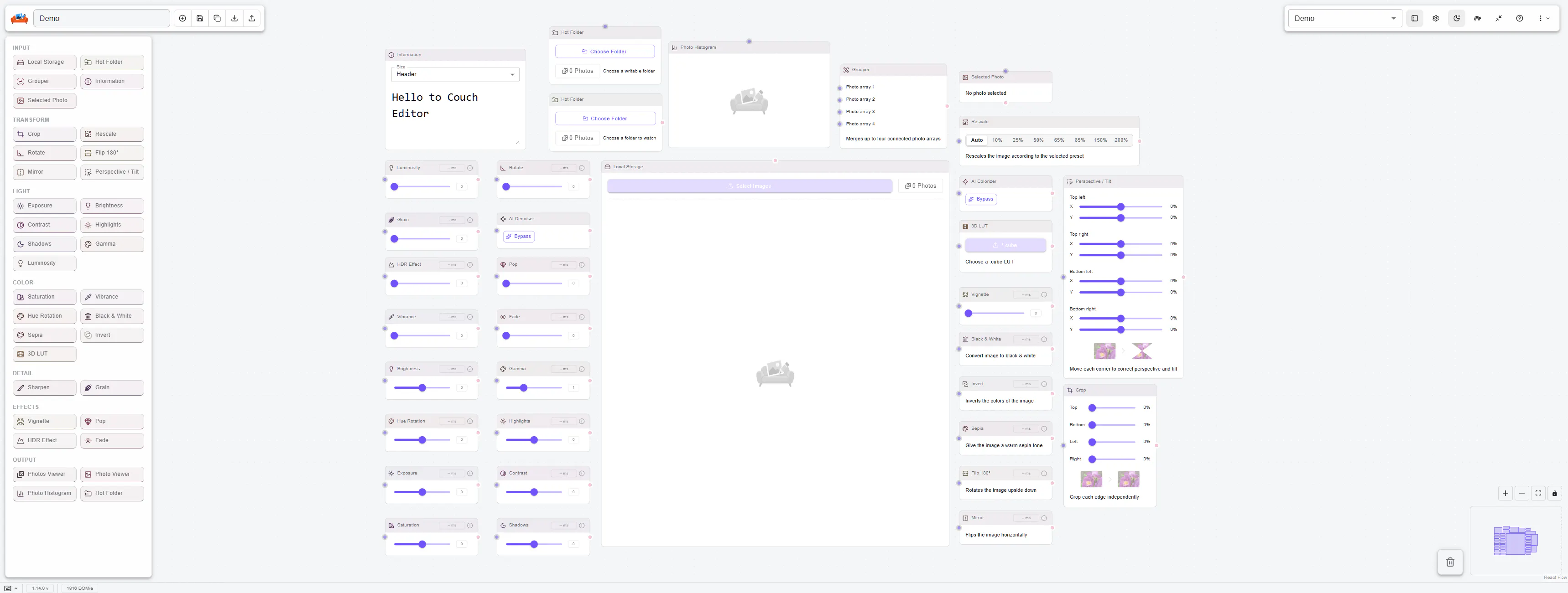 CouchEditor gallery image