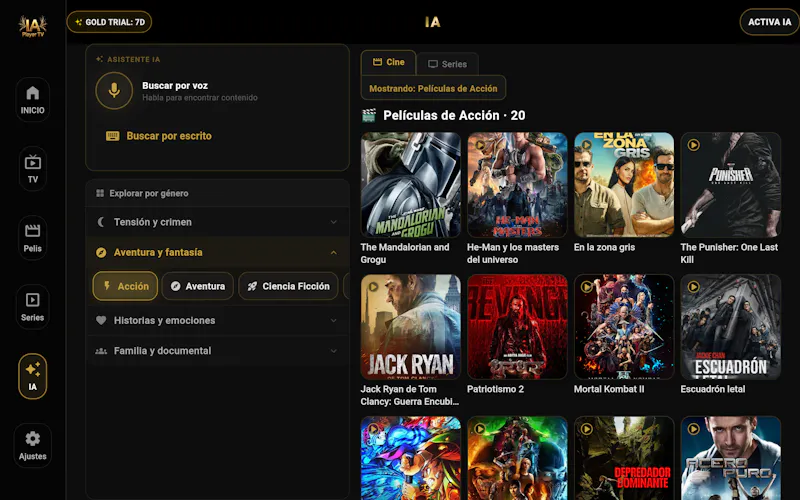 IA Player TV Gold screenshot 14