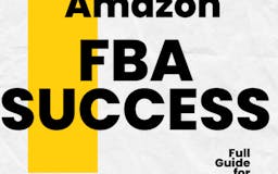 Amazon FBA:Blueprint to 6-Figure Success media 2