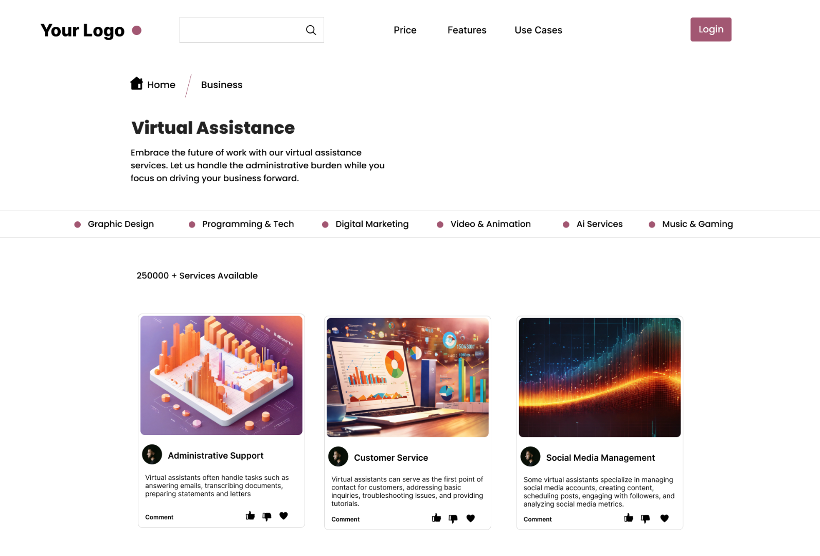 AI Virtual Assistant - Baute intelligente Assistenten für echte geschäftliche Auswirkungen. Medien 1