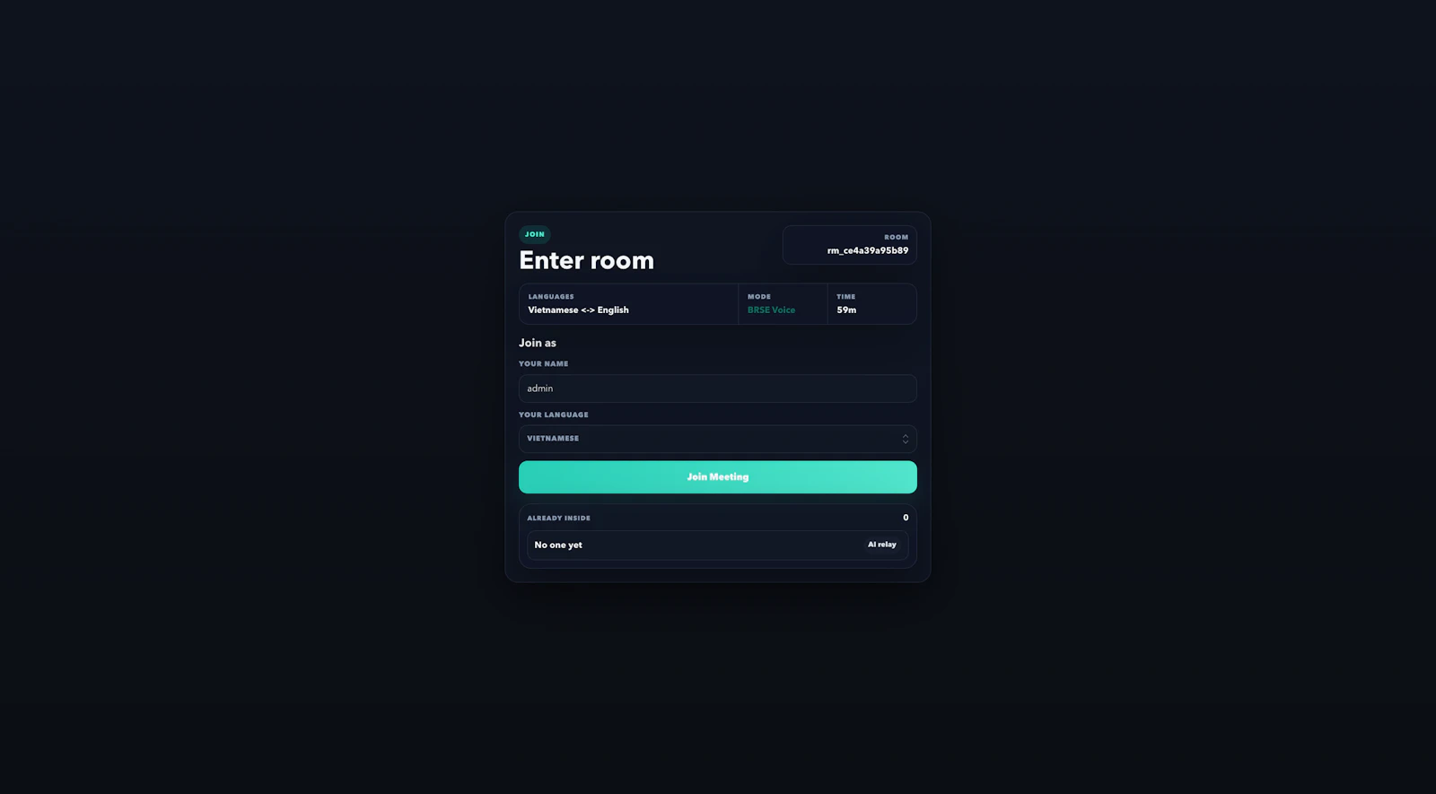MeetQ screenshot 2