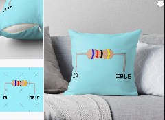 Pillow for sleepy electrical engineers