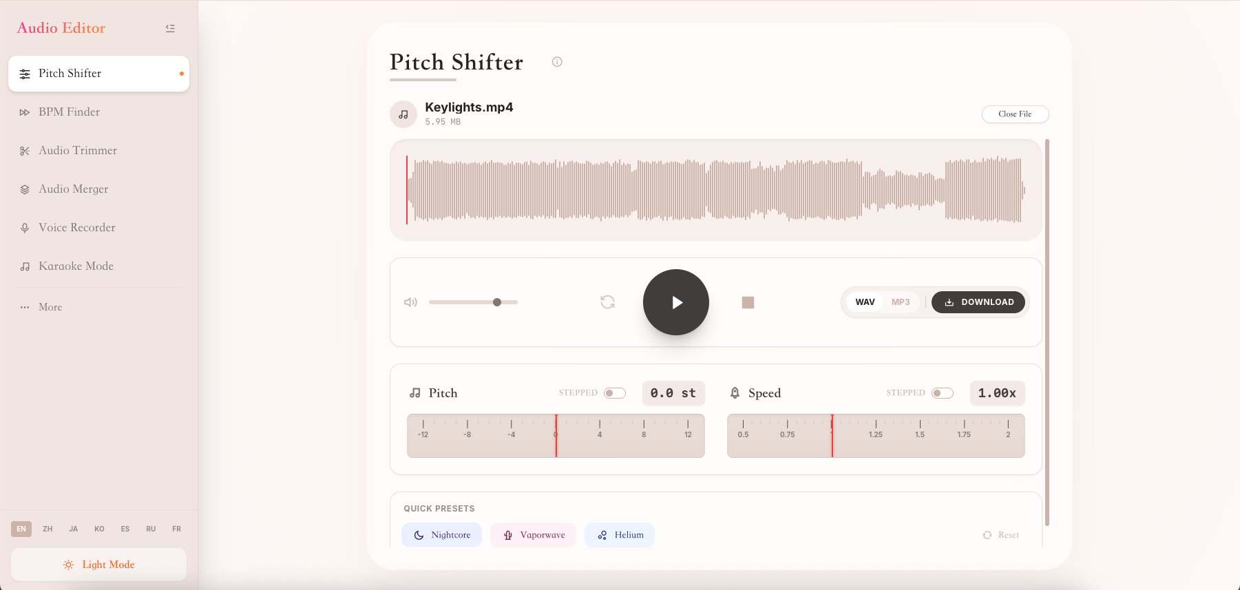 Audio Editor gallery image