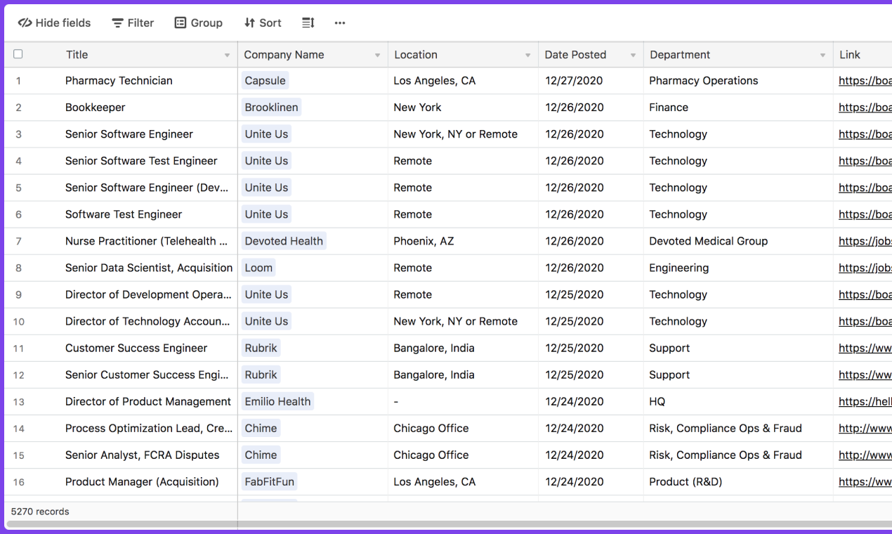 Startup Job Watch gallery image