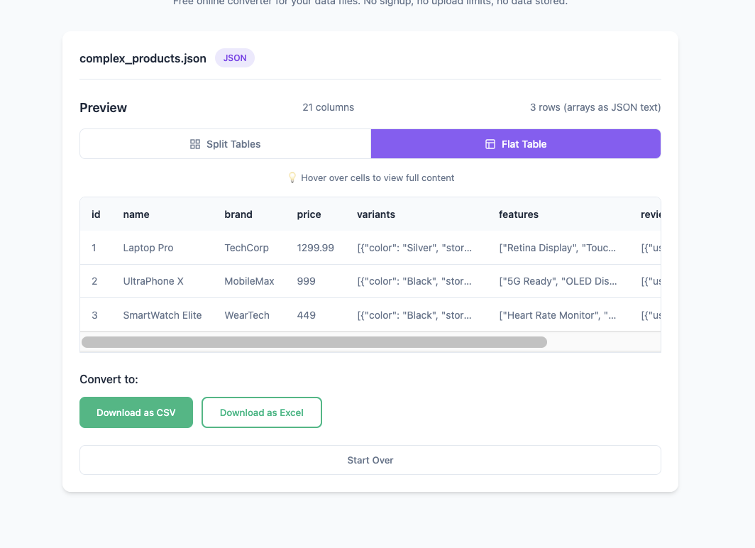 ParseWiz gallery image