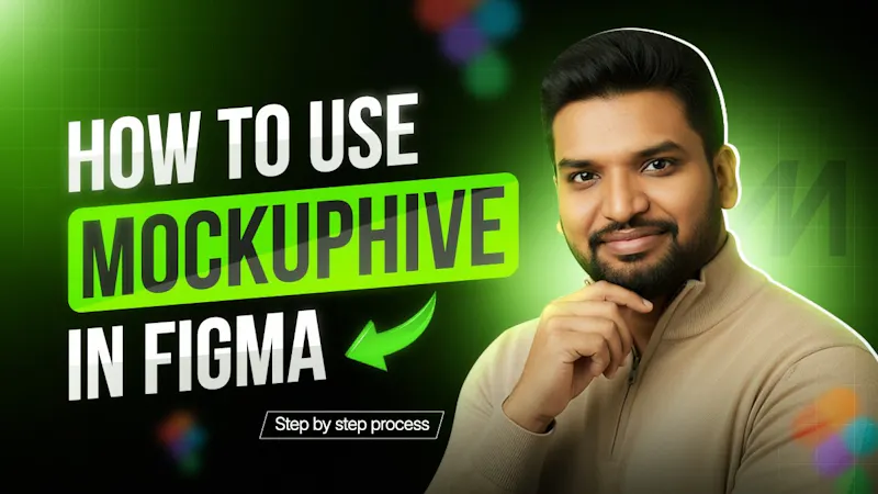MockupHive – Figma Plugin screenshot 1 (video preview)