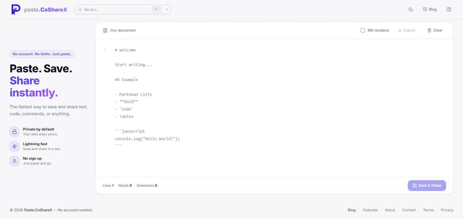 CoShareX screenshot 3