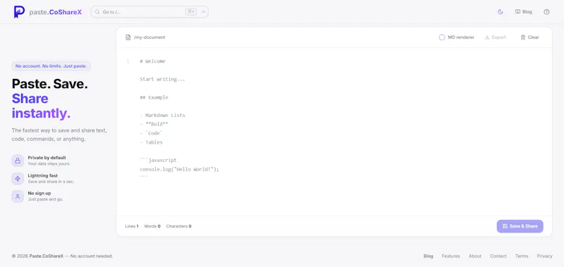 CoShareX screenshot 3