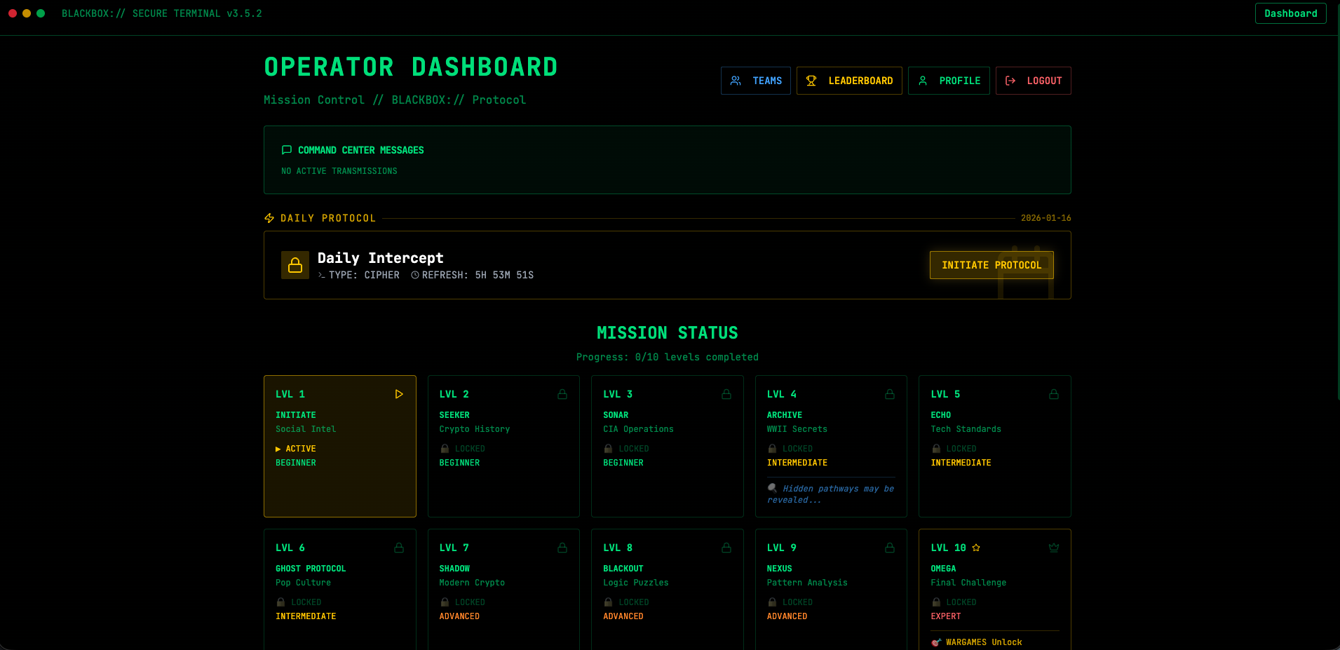 BLACKBOX - Screenshot 4 showing product features and functionality