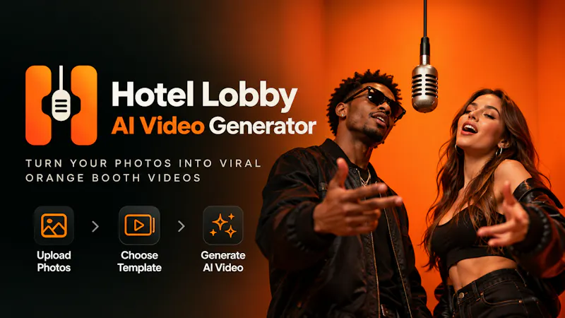 Hotel Lobby AI Video screenshot 1