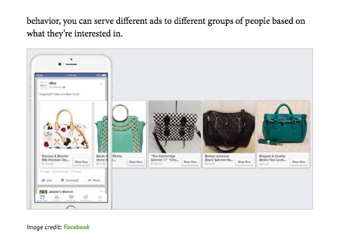 Facebook Advertising for Ecommerce Handbook by Shopify & AdEspresso gallery image