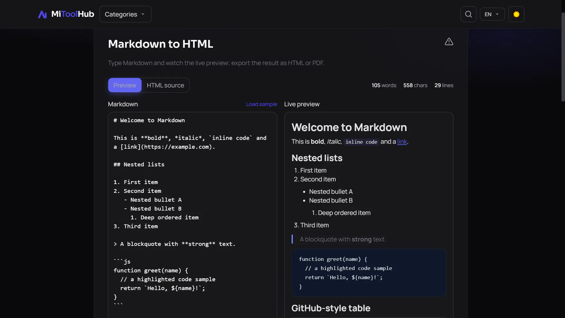 MiToolHub gallery image
