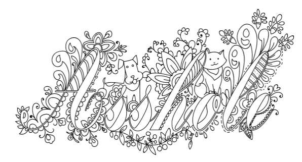 Swear Word Adult Coloring Book gallery image