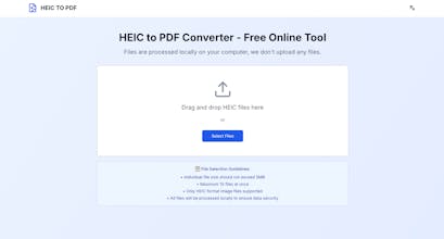 HEIC To PDF Converter gallery image
