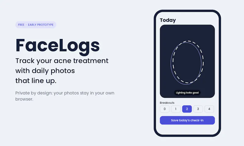FaceLogs screenshot 1