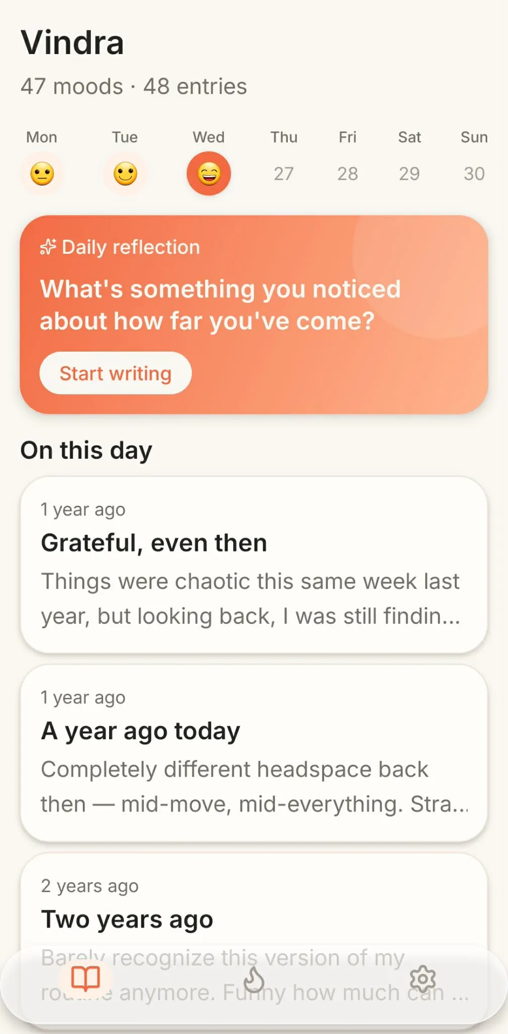 Vindra - Private Diary Journal gallery image