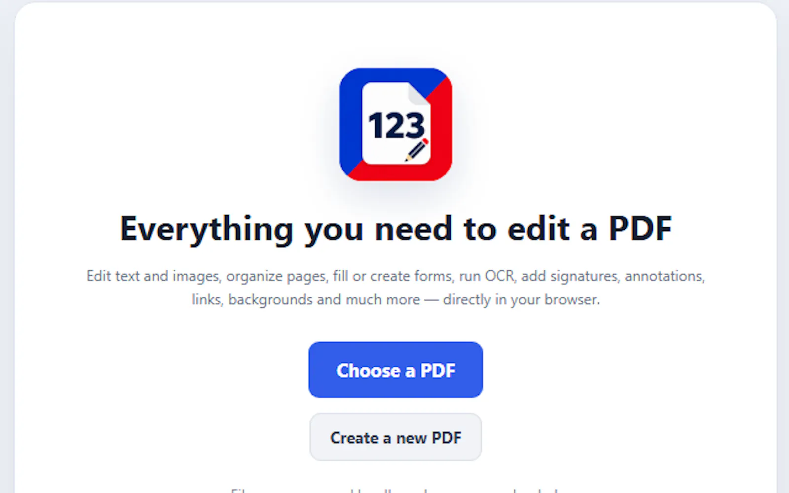 123 PDF Editor PRO — Edit PDF offline screenshot 2