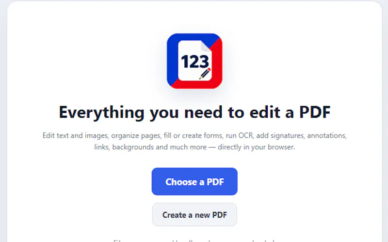 123 PDF Editor PRO — Edit PDF offline screenshot 2