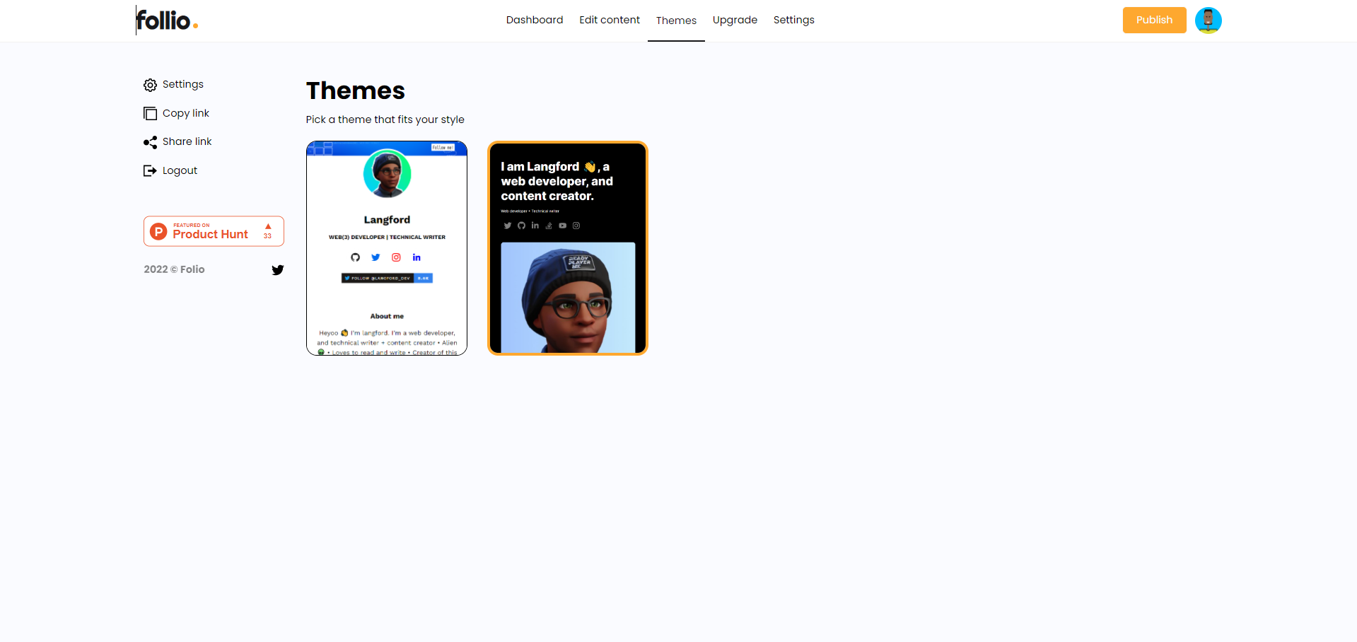 Follio gallery image