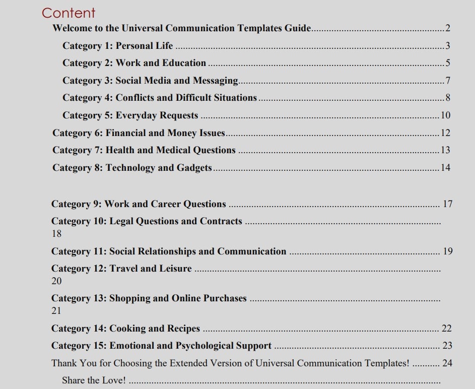 Templates for Every Occasion gallery image