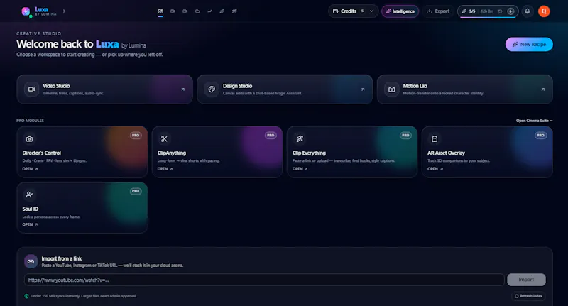 Luxa By Lumina screenshot 2
