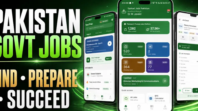Sarkari Jobs Pakistan screenshot 1 (video preview)