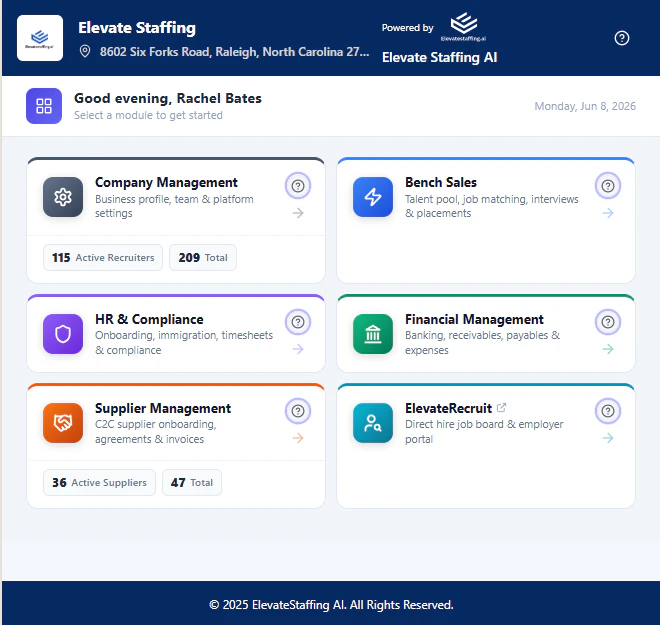 ElevateStaffing.ai logo