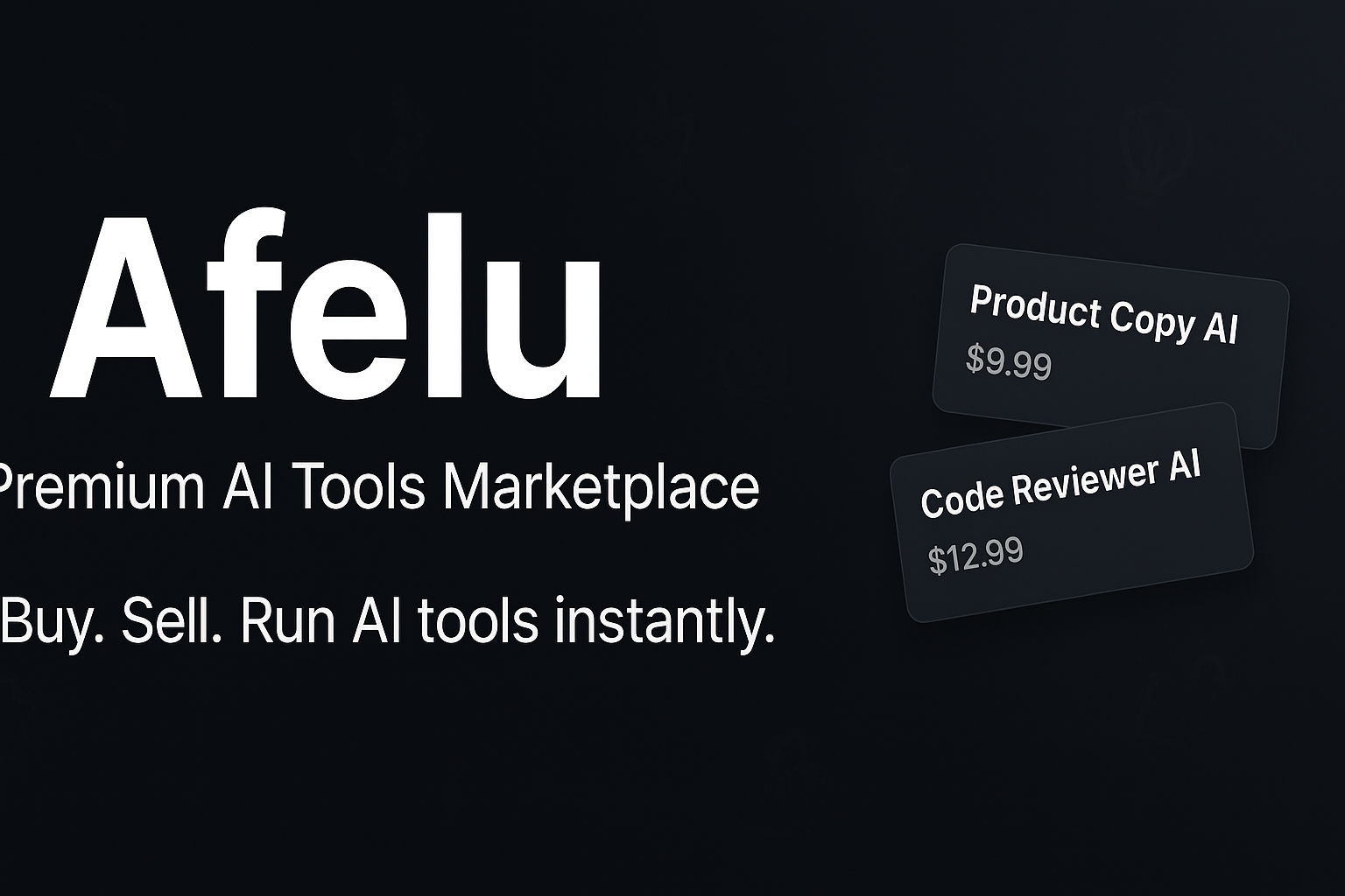 Afelu - Screenshot 2 showing product features and functionality