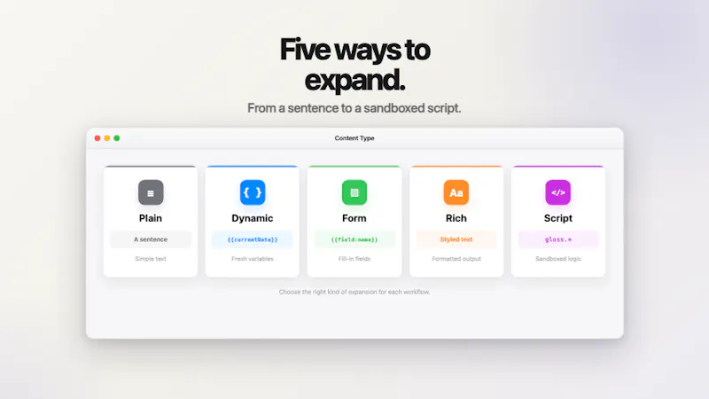 Gloss screenshot 6