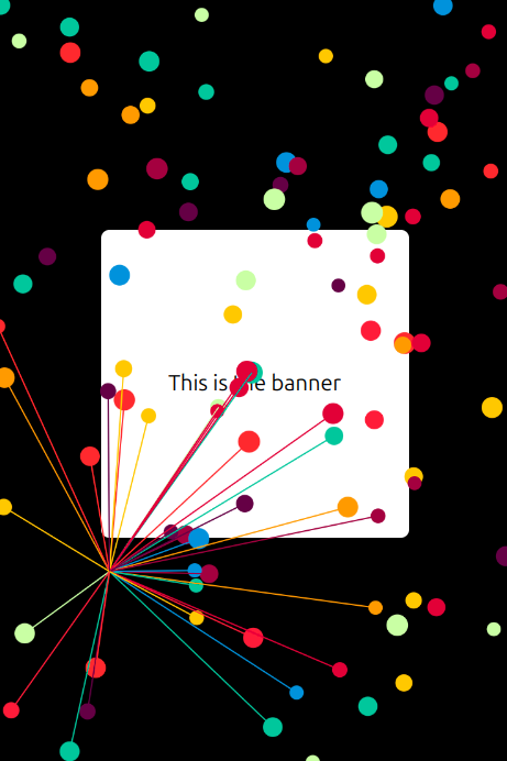 Spinnenbanner - Ein lustiges und ansprechendes NPM -Paket für interaktives Herobanner Medien 5