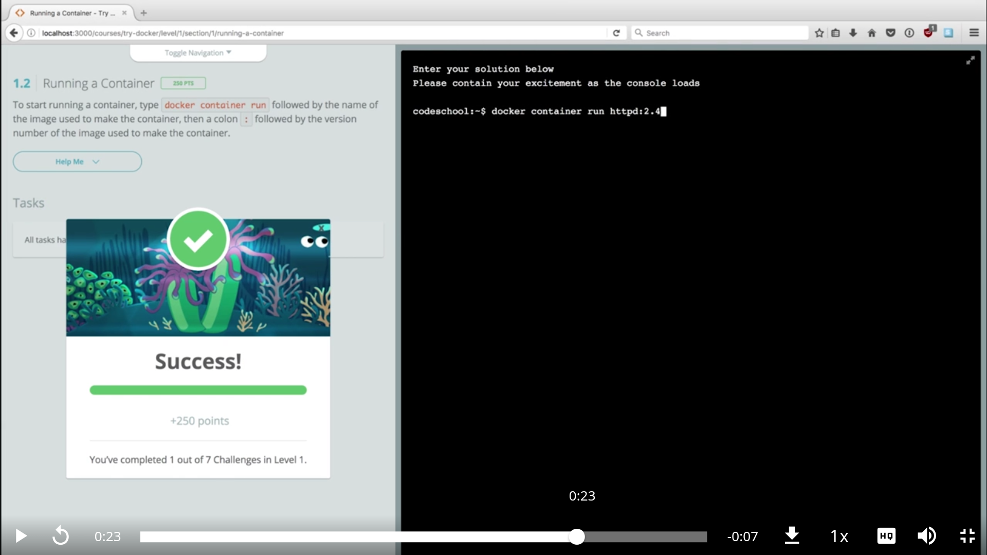 Try Docker by CodeSchool gallery image