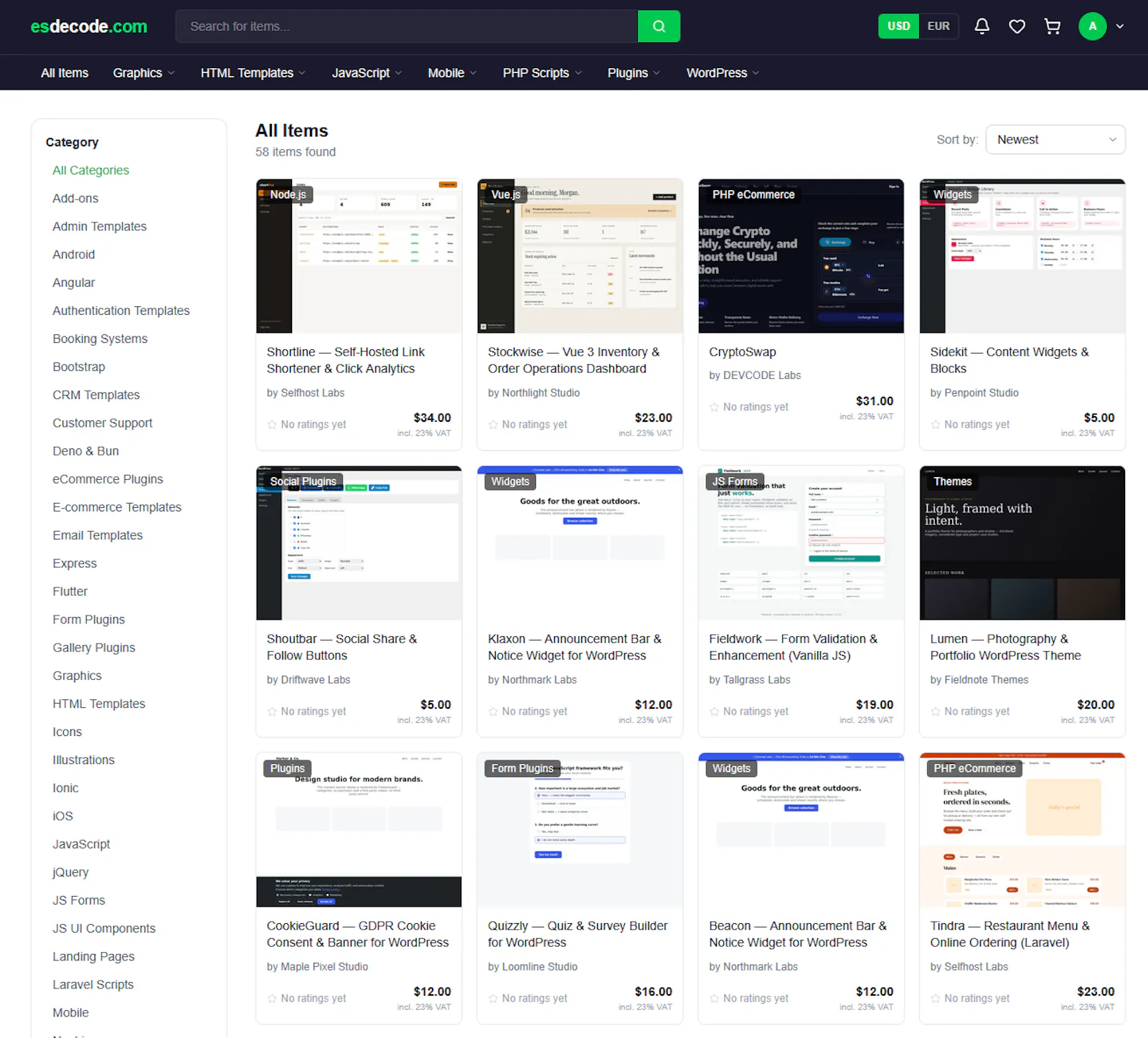 ESDEcode Code Marketplace screenshot 3