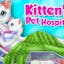 Kitten Newborn Doctor Clinic Checkup Game