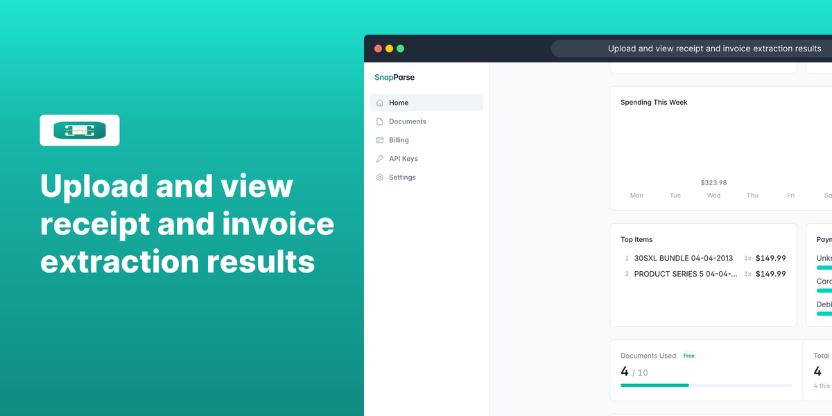 SnapParse gallery image