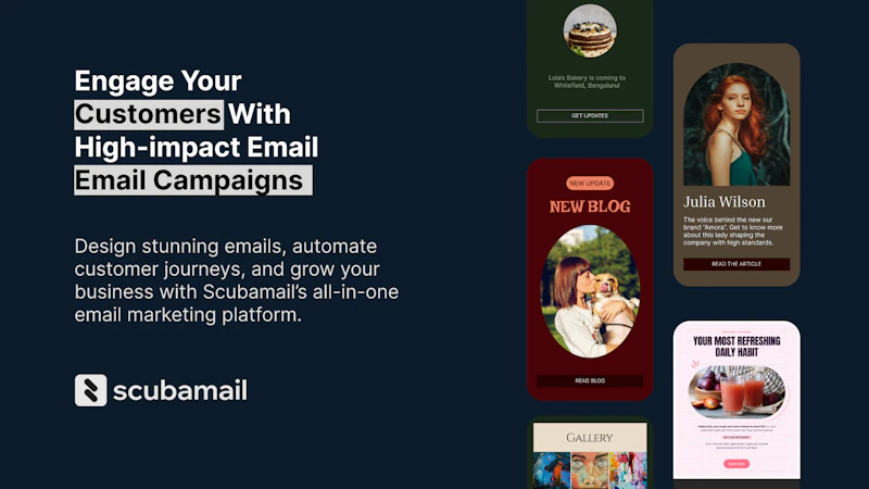 Scubamail screenshot 1