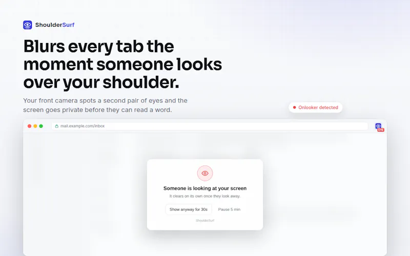ShoulderSurf screenshot 5