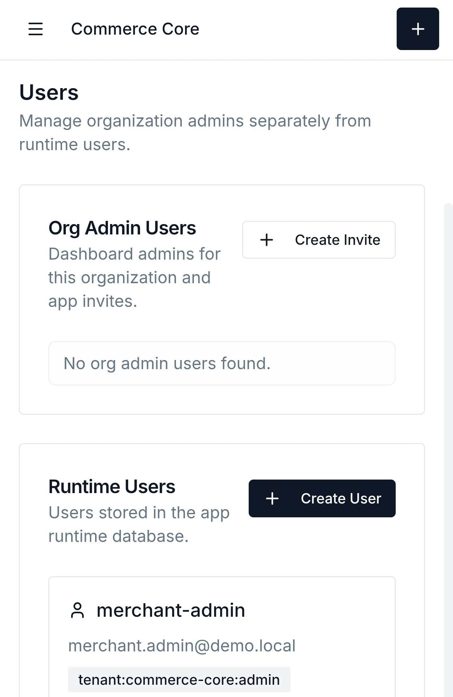 BaaS - Main product screenshot demonstrating key features and user interface