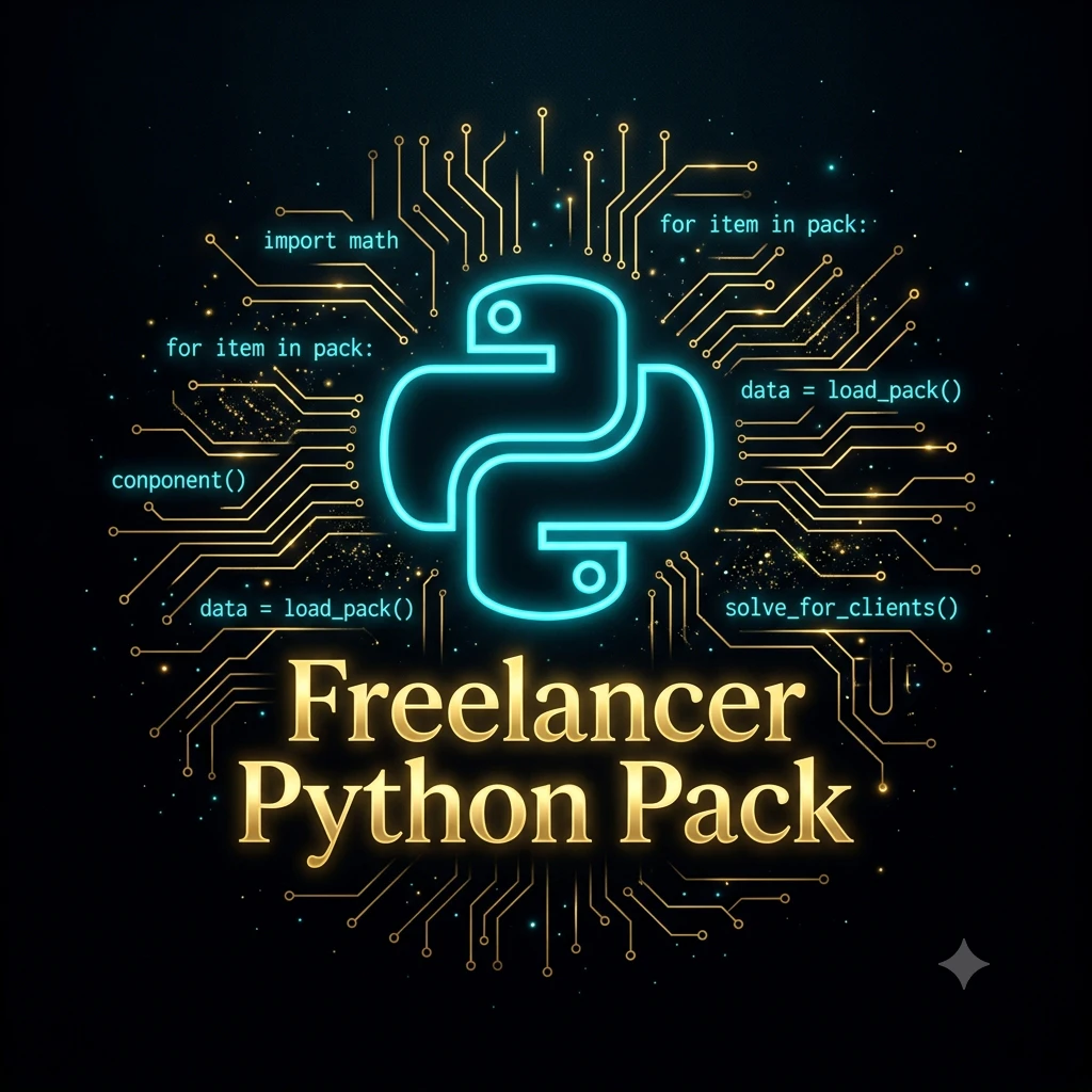 The Freelancer's Python Automation Pack logo