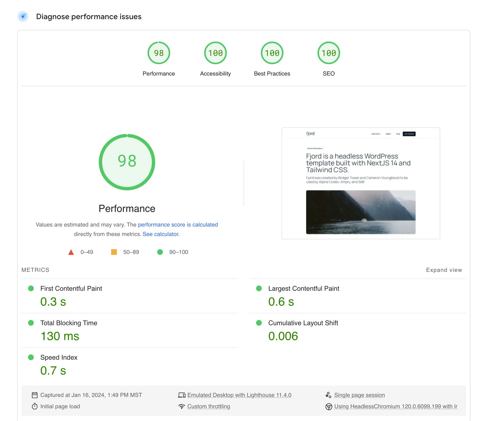 Fjord :: Next JS 14 Headless WordPress media 2