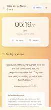 Bible Verse Alarm Clock gallery image