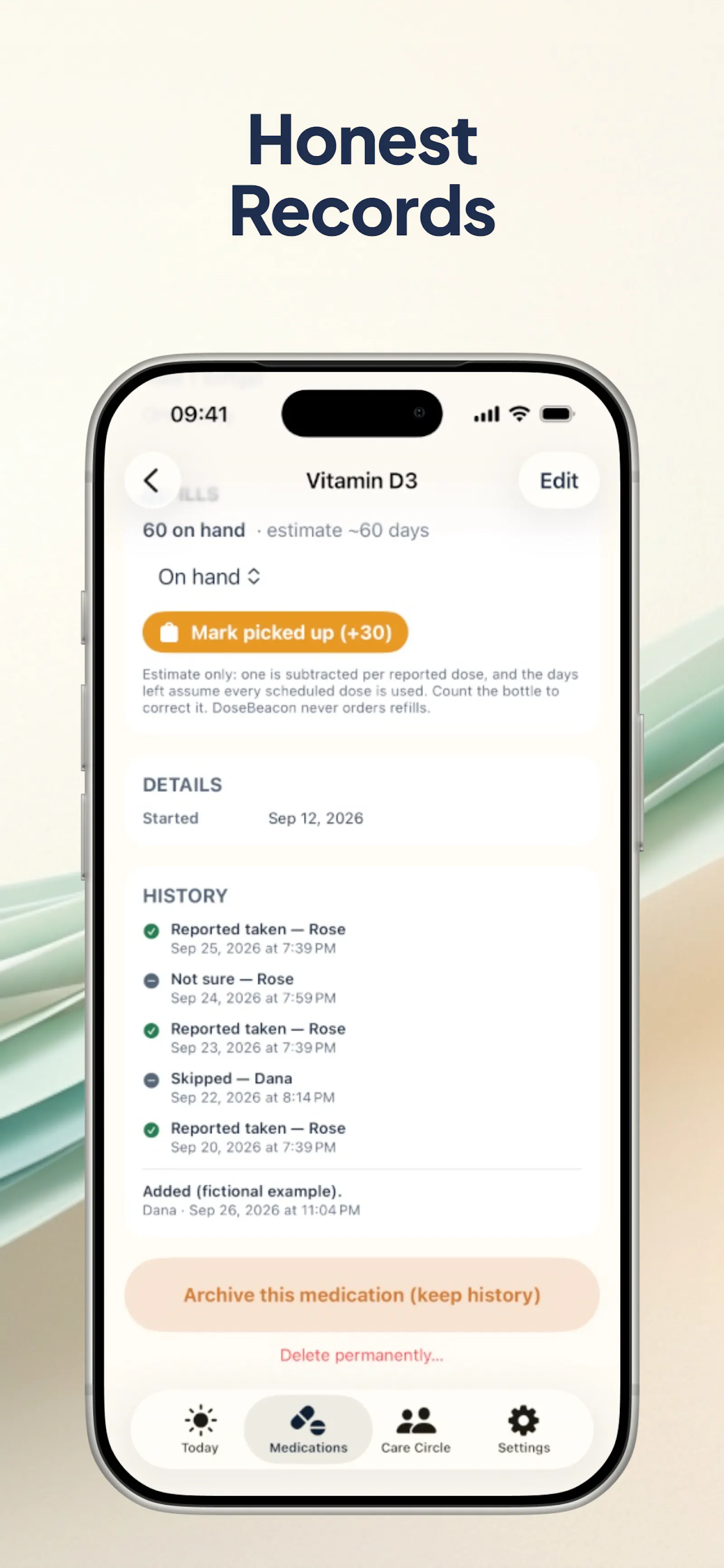 DoseBeacon: Pill Reminder screenshot 2