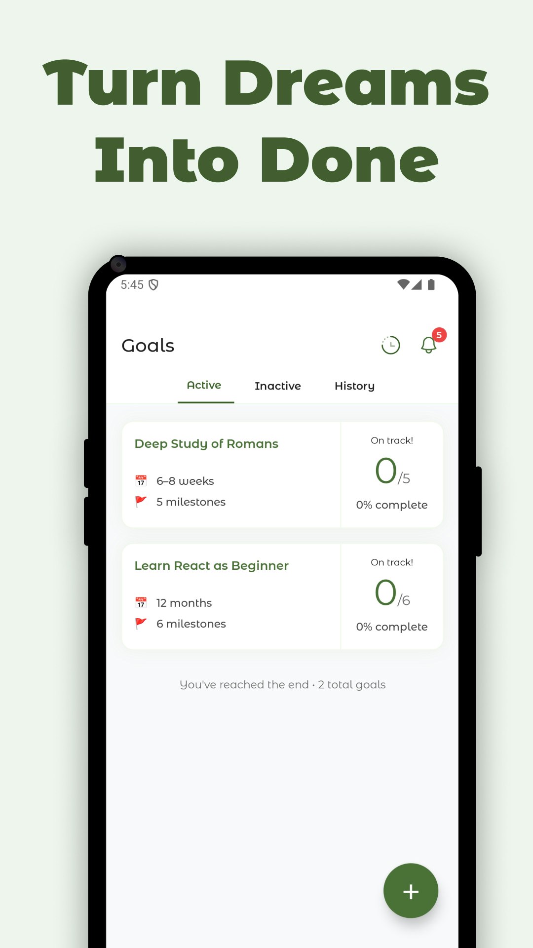 GoalPaddy: Accountability Groups gallery image
