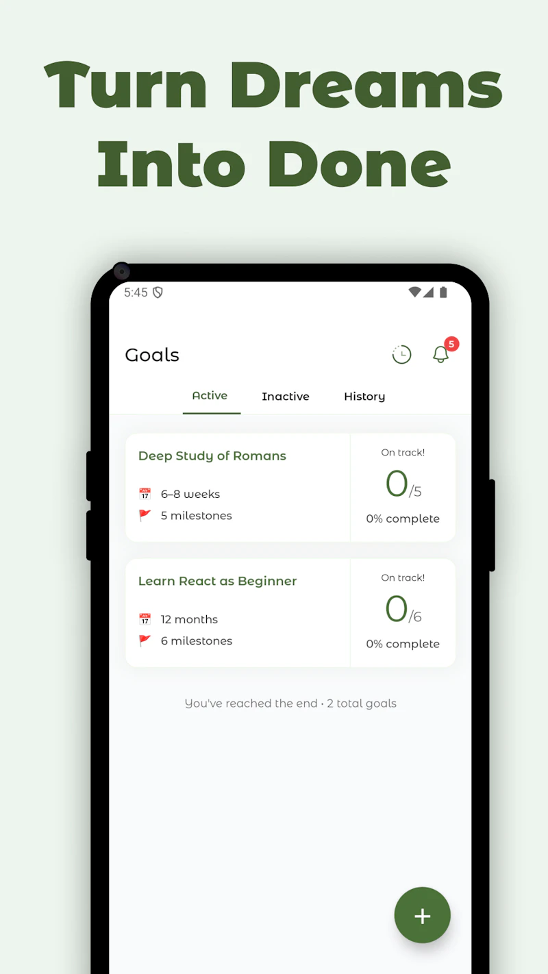 GoalPaddy: Accountability Groups screenshot 2