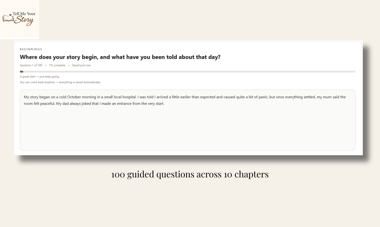 Tell Me Your Story gallery image