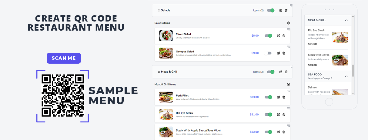 Velox Menus gallery image