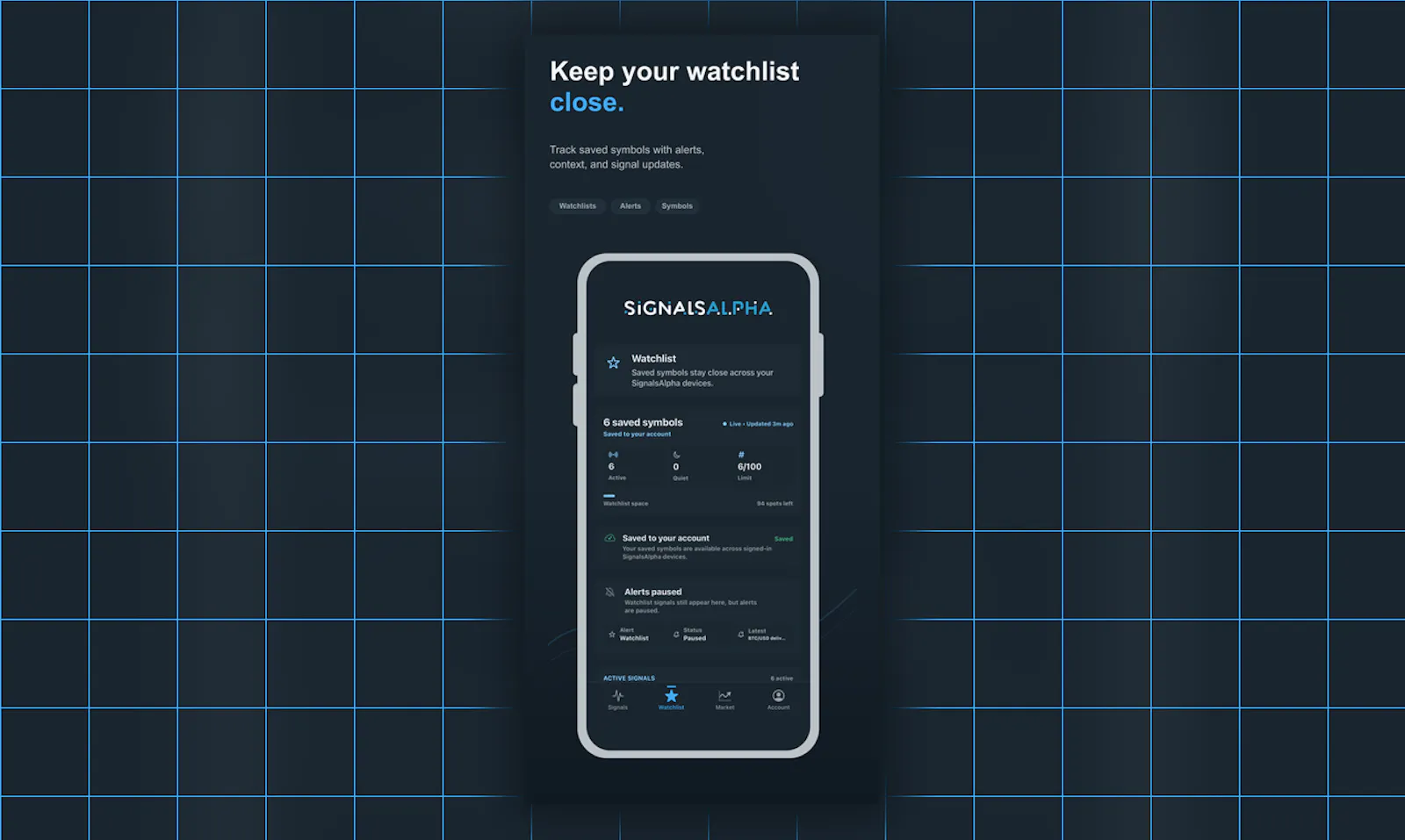 SignalsAlpha screenshot 4