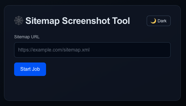Sitemap Screenshot Tool gallery image