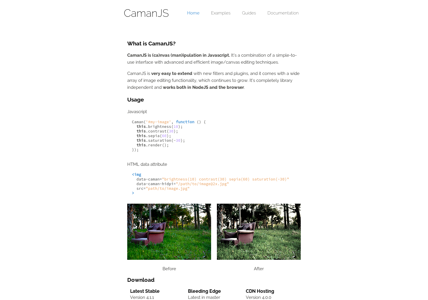 CamanJS