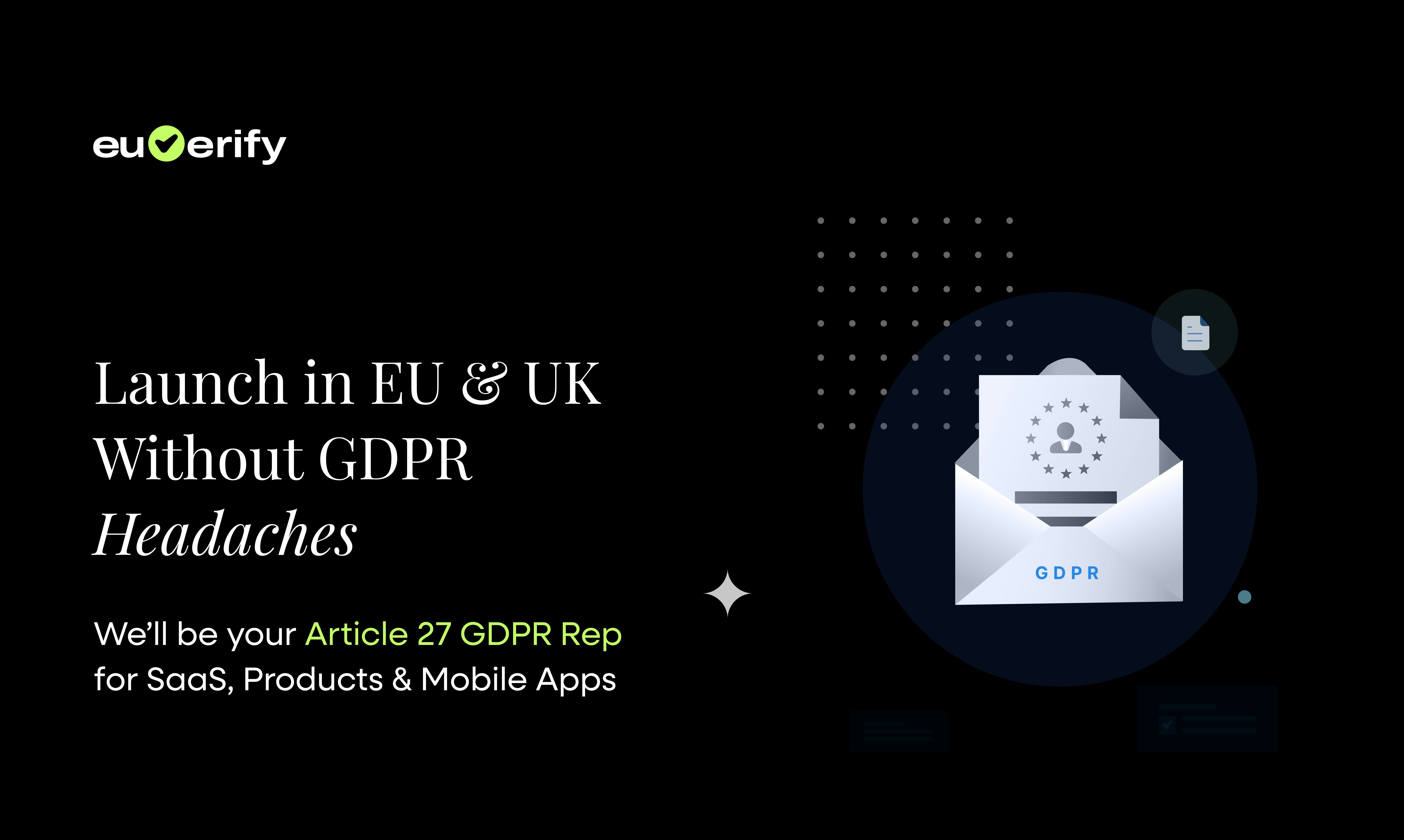Euverify GDPR Representative(Article 27) gallery image