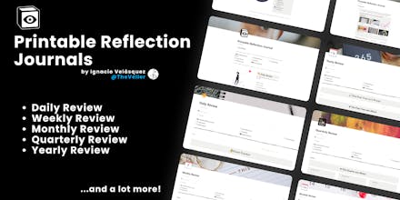 Printable Reflection Journals + eBook gallery image